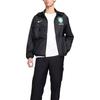 Nike Giacca da Calcio da Uomo con Logo Ricamato della Squadra del Brasile, Collo Alto, Maniche Raglan Lunghe, Nera FZ8359-010