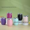 12oz Isolierter Eierschalenbecher | doppelwandiger Edelstahl Rotwein-Tumbler