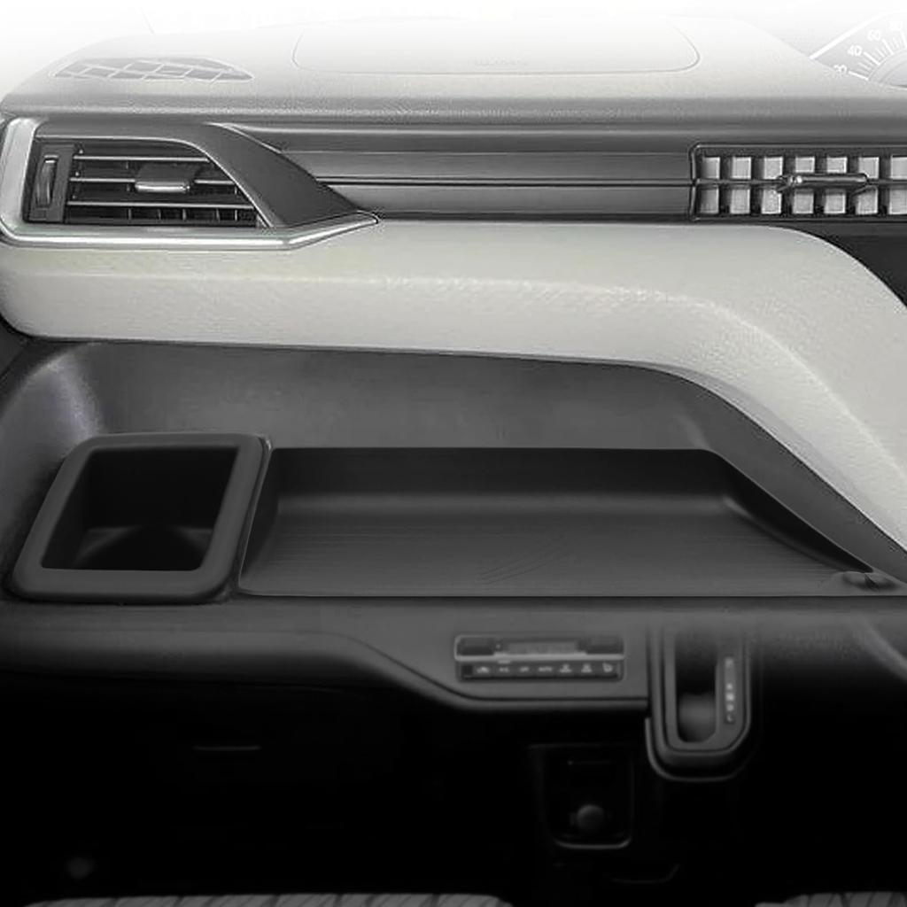 ZUNDUO Set für Suzuki Bandit Modelle Beinhaltet Sitzlehnen-Tisch Türgriff Ablagekonsole Beifahrersitz Offene Ablage und Armaturenbrett-Becherhalter BANDIT 4.