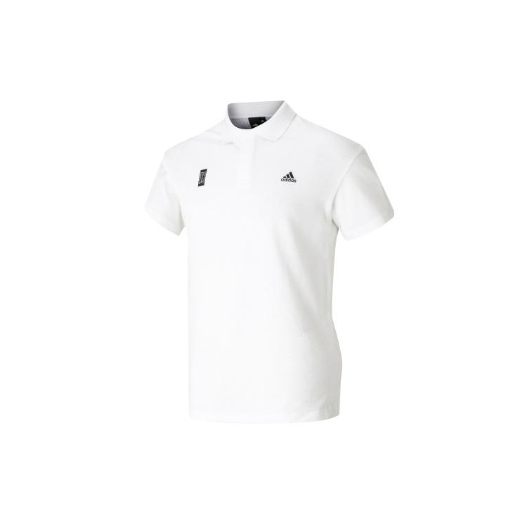 adidas WJ POLO Slogan Short-sleeve polo Shirt Men White Men s FT2755 XL