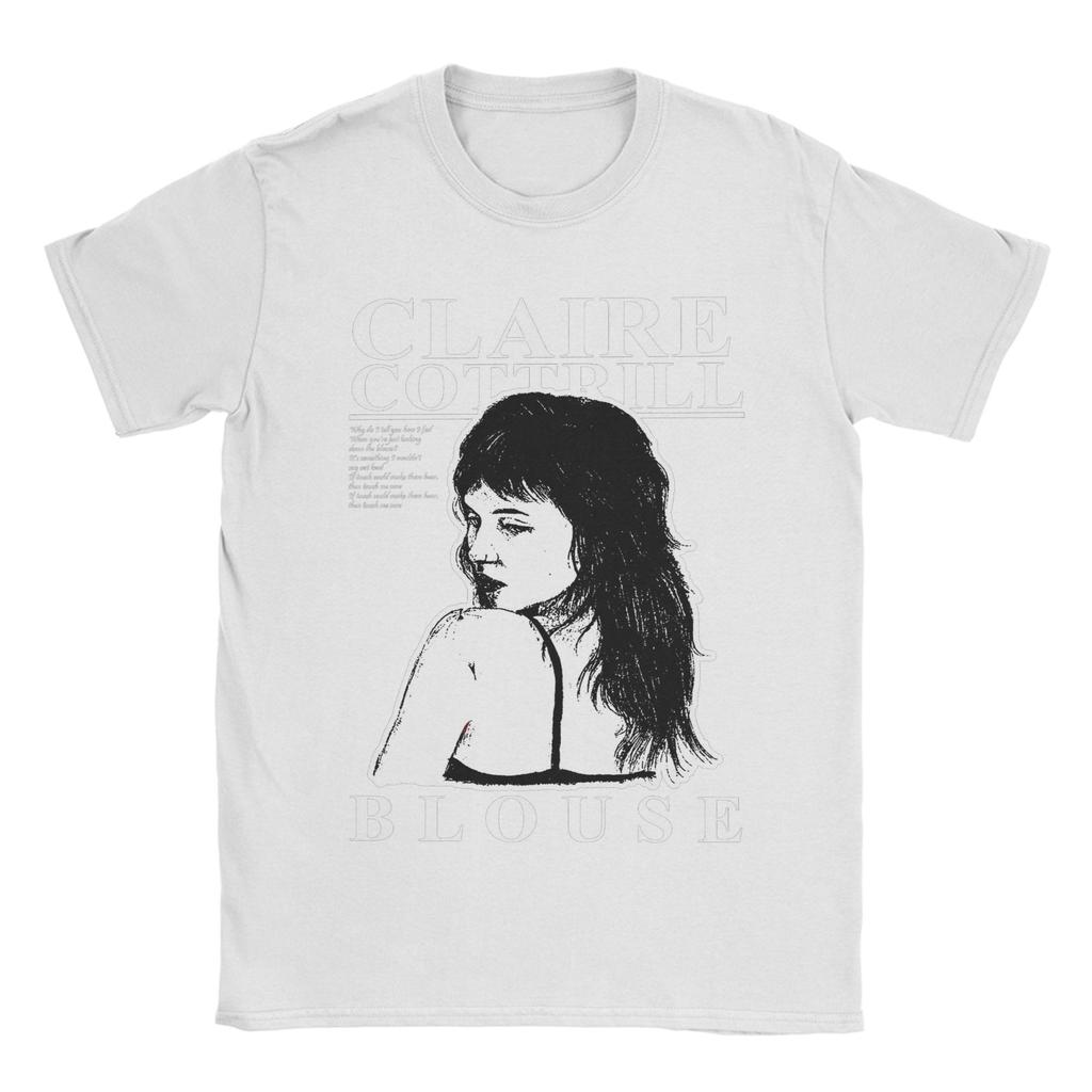 Sängerin Clairo T-Shirts für Herren 100% Baumwolle Cooles T-Shirt O-Ausschnitt T-Shirt Kurzarm Tops Klassisch