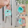 20Pcs Elastic Key Identifiers Protector Key Toppers Cover Soft Rubber Colored Key Caps Covers Diy Accessories