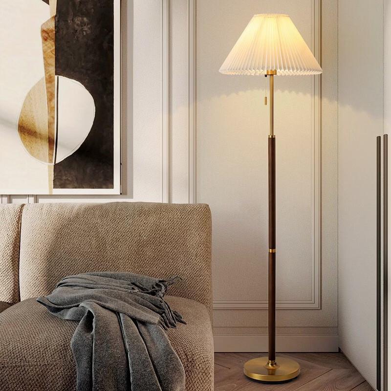 Oeny Vintage Veckad Golvlampa