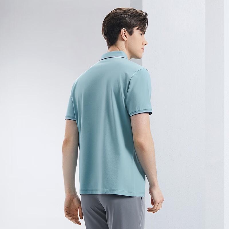 Men s Silk Blend Short Sleeve Polo Shirt 4XL