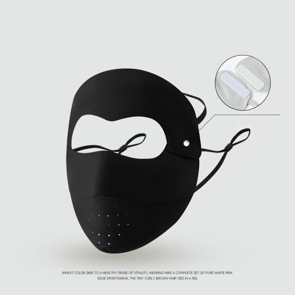 Thin Sunscreen Mask Summer Face Cover Adjustable Sunscreen Face Scarf  Women/Girls