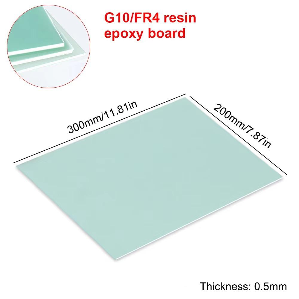 Světle zelená epoxidová deska Vysokoteplotně odolná izolační deska Pro DIY použití bateriových sad