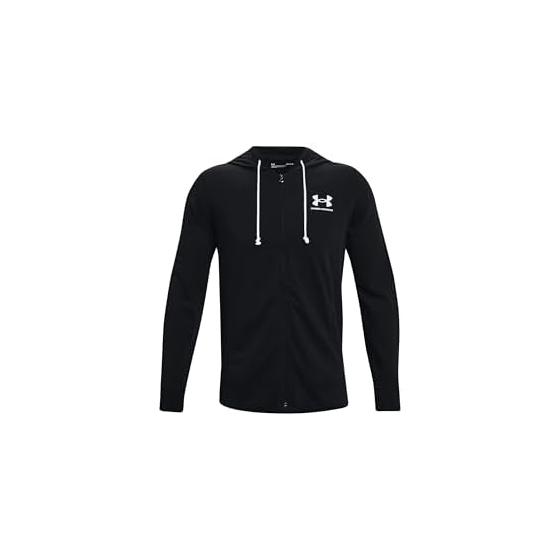 [Under Armor] Hooded Sweatshirt UA Rival Terry Full Zip Hoodie Training Men s