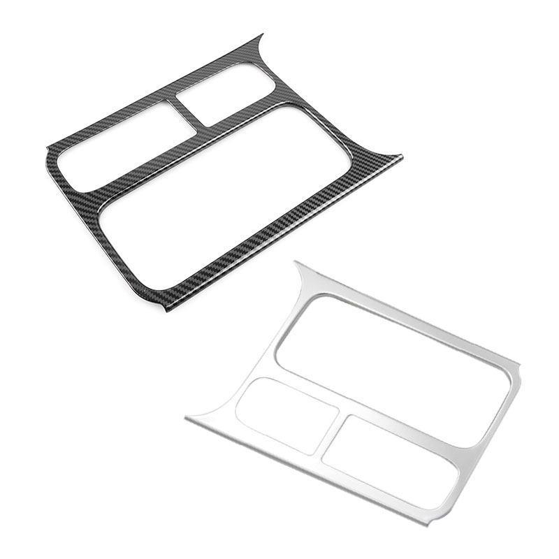 For VW Tiguan MK1 2008 - 2015 LHD Car Accessories Interior Central Control Water Cup Holder Frame Cover Sticker Trim