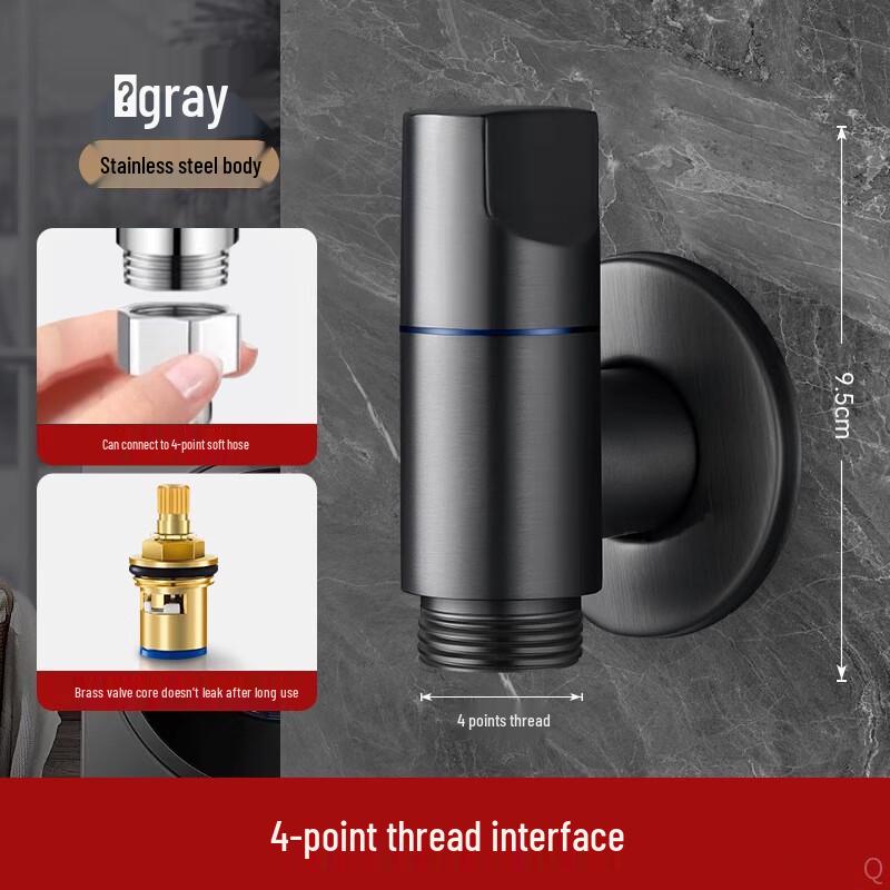 MDNG Stainless Steel Washing Machine Faucet