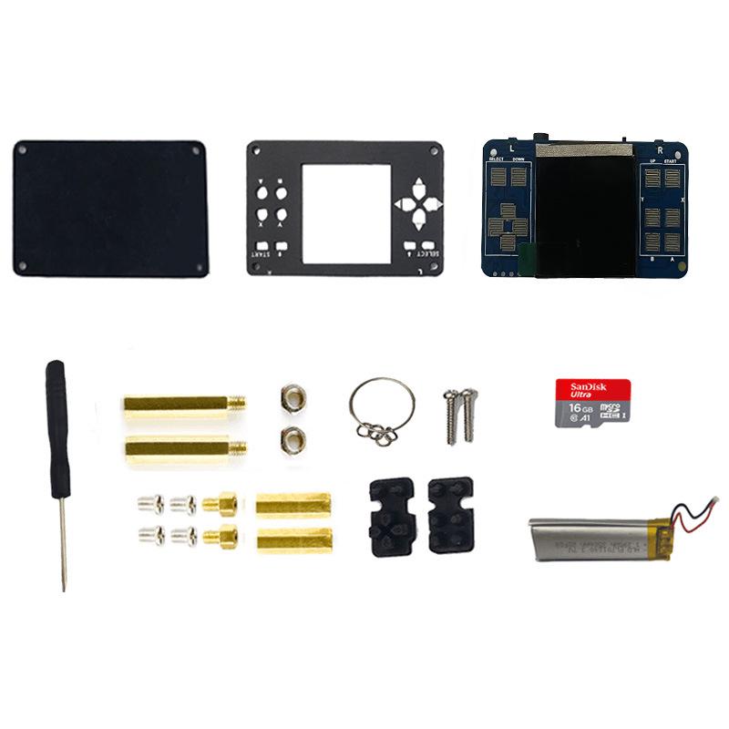 Raspberry Pi Zero W Gaming Console Kit with Speaker & 1.54" LCD Display