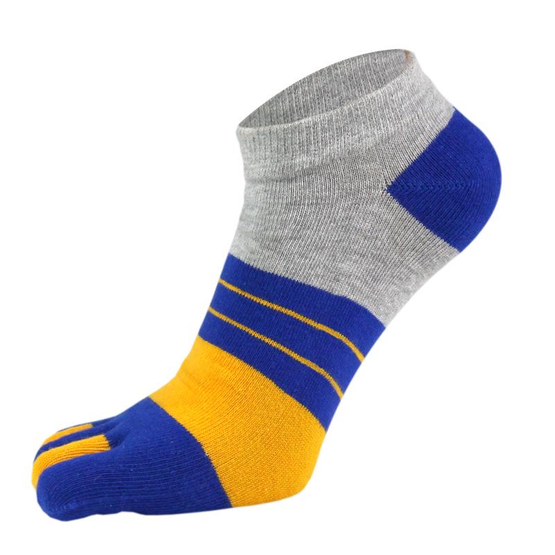 Men's Cotton Five-Toe Ankle Socks - Summer Thin Style