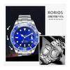 RORIOS Automatic Watch for Men Automatic Watch Mechanical Arm Watch Mechanical Date Display Analog Waterproof Rotating Bezel Luminous Luminous