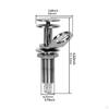 Retractable Fender Cleat Lock 20mm Installation Hole Length 11.7cm Dismountable for Boat Ship