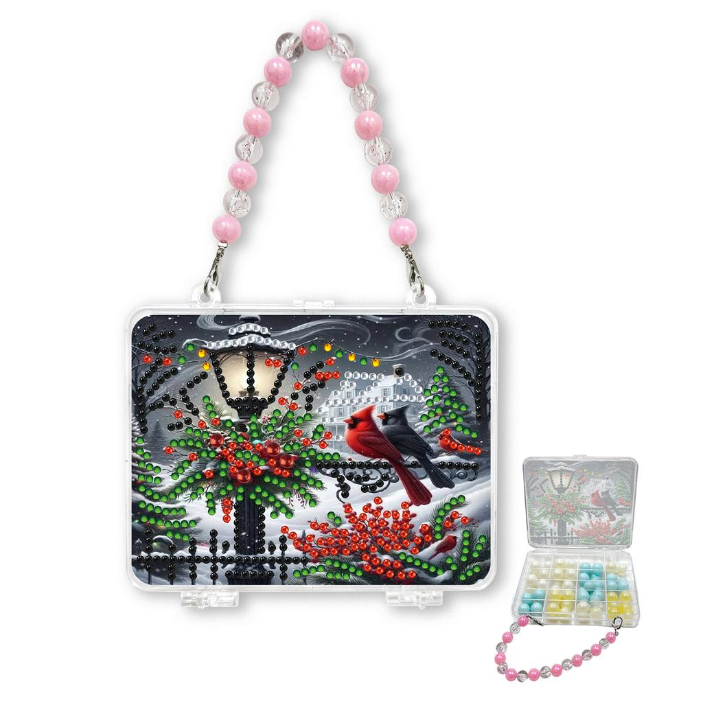 DIY Diamantmalerei Perlen Aufbewahrungsbox Große Kapazität Diamanten Plateau Aufbewahrungskoffer Perlenflaschen Aufbewahrung Handtasche Perlen Organizer