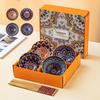 Bohemian Ceramic Tableware Household Gift Blue and White Porcelain Chopsticks Bowl Set Gift Box Packing