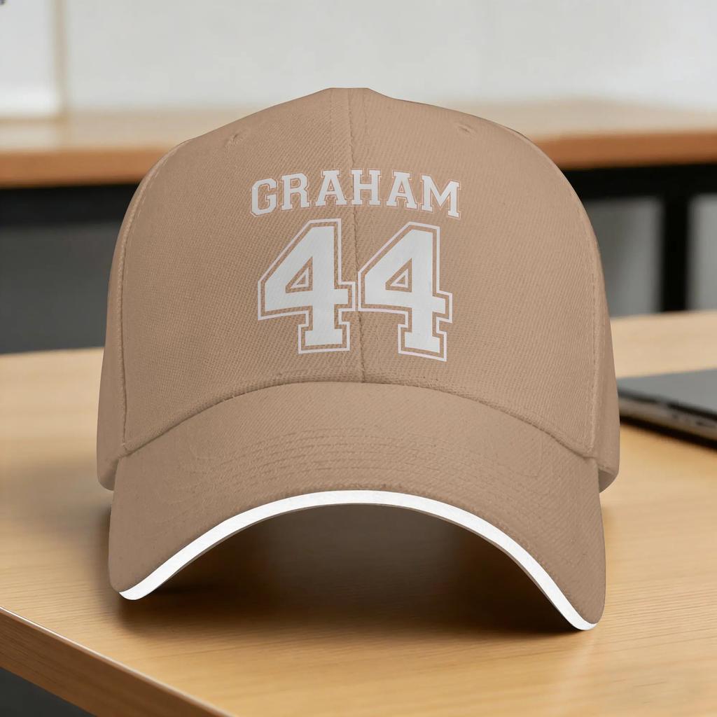 Briar U Hockey Garret Graham Baseball Cap Summer Casual Trucker Hat For UnisexTeens Outdoor Sports Sun Baseball Caps
