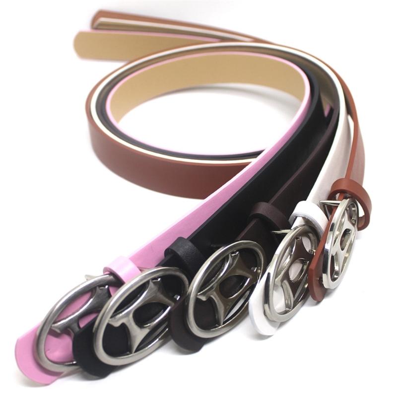 Hot Girl Skinny Waistband Western Cowboy Style Buckle for Jeans Dress Cowgirl Country Girls Waistband