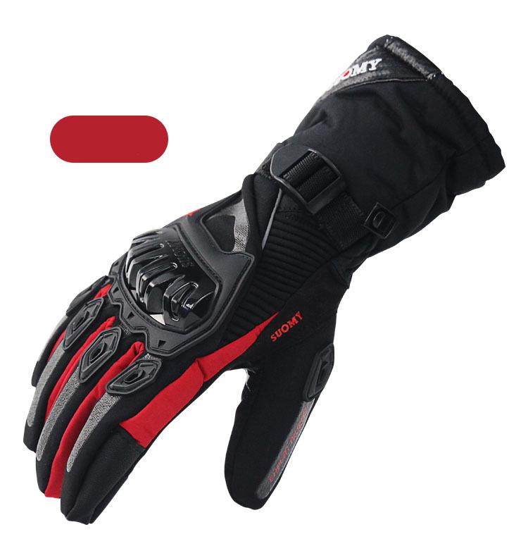 Men's Winter Windproof & Waterproof Touchscreen Motorcycle Racing Gloves - Anti-fall & Warm
