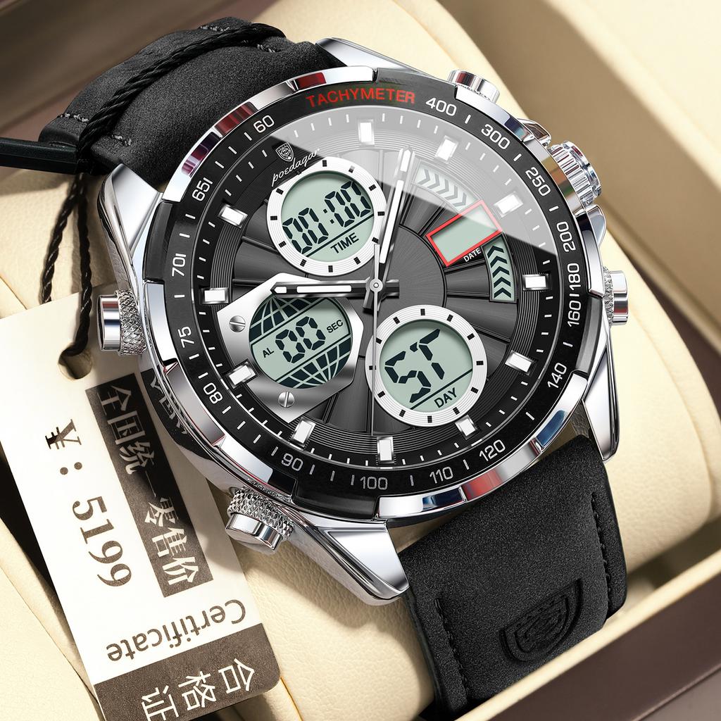 Men'S Watch Fashion Luminous Sports Electronic Watch