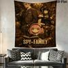 Anime Characters Tapestry Vibrant Wall Decor Tapestry Fashion Print Wallmounted Christmas Gift Background Cloth Soft