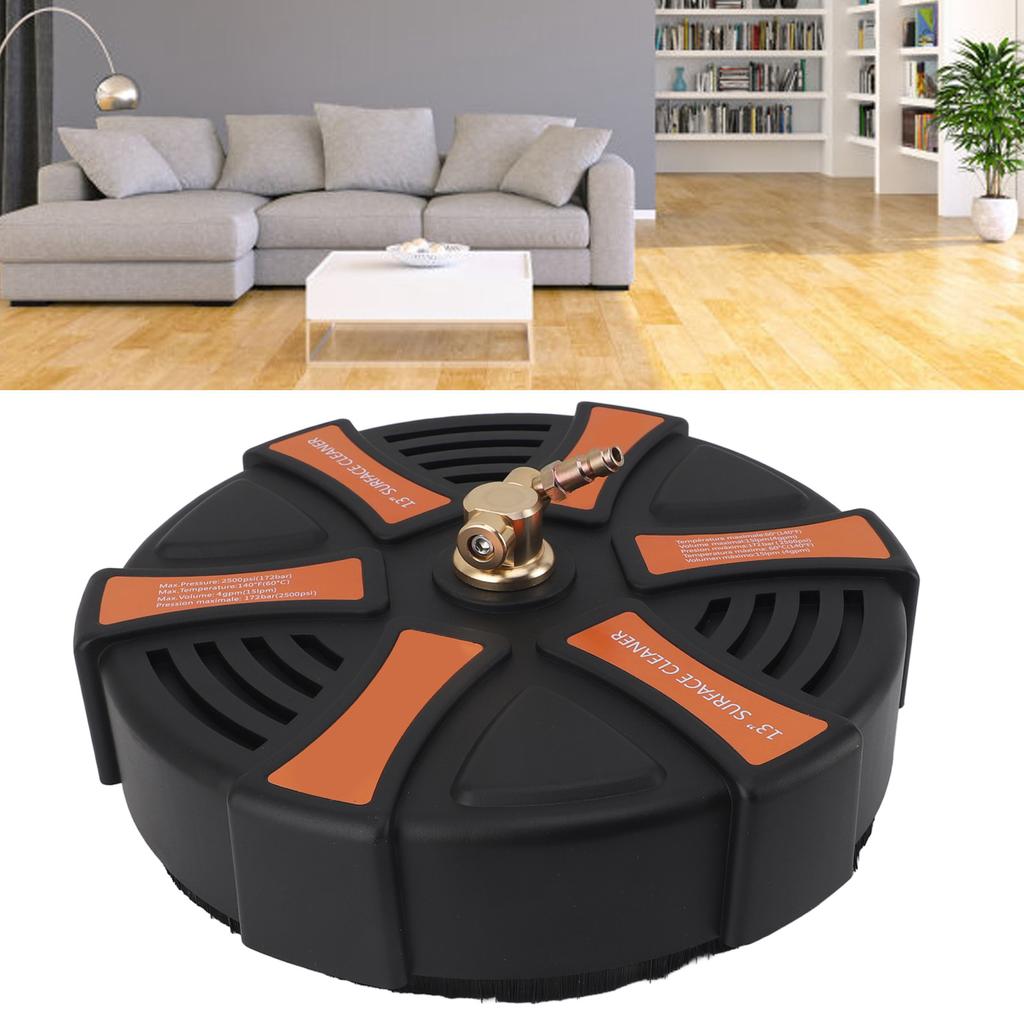13 Inch Pressure Washer  Cleaner 2500PSI Working Pressure 1/4 Inch Quick Plug with 2 Extensio