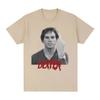 TV Play Dexter Morgan Middle Finger Graphic T-shirts Men Women Clothing Casual Cotton Loose Short Sleeve Male T Shirt