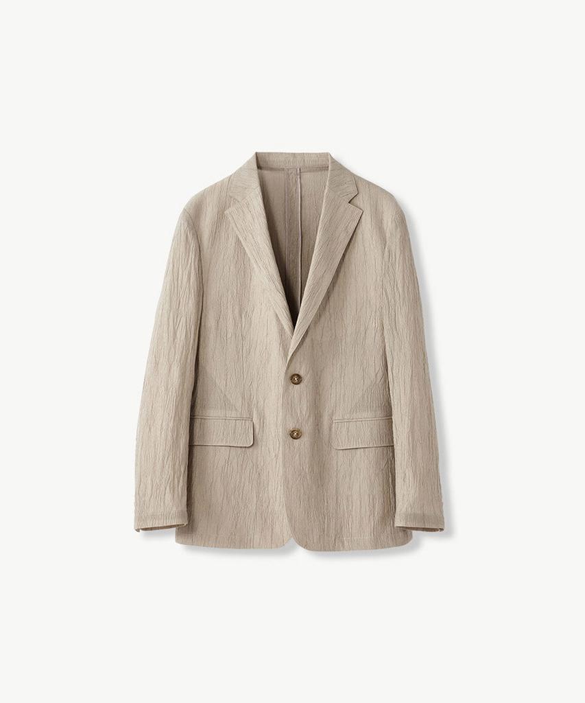 Stco [Summer] Air Pleats Jacket_Beige (Relaxed Fit)_Sejvb10Nsd
