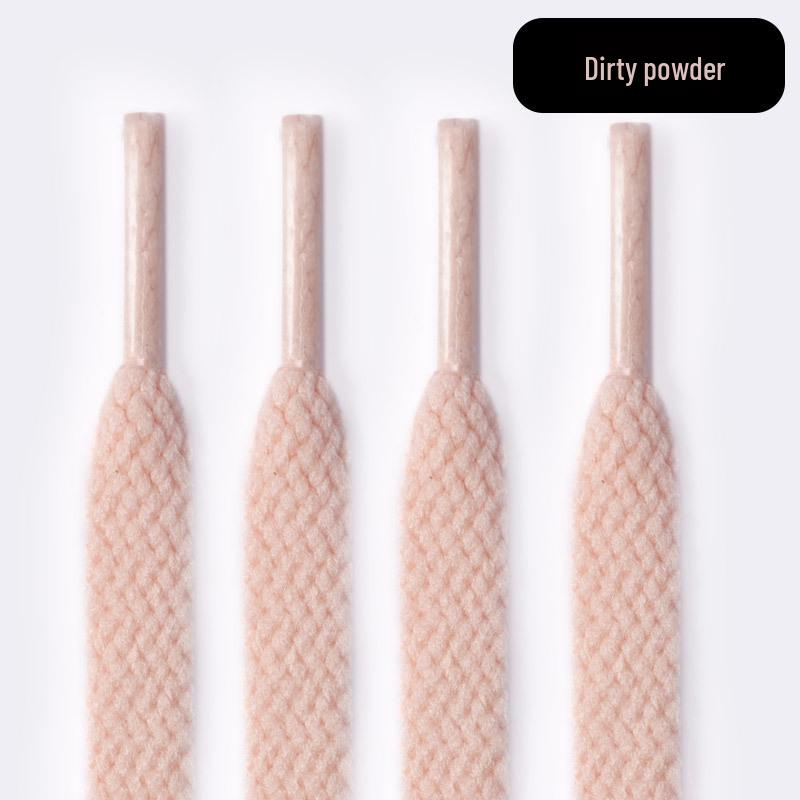 Customizable Black & White Flat Shoelaces for Air Force 1 and AJ1 Sneakers