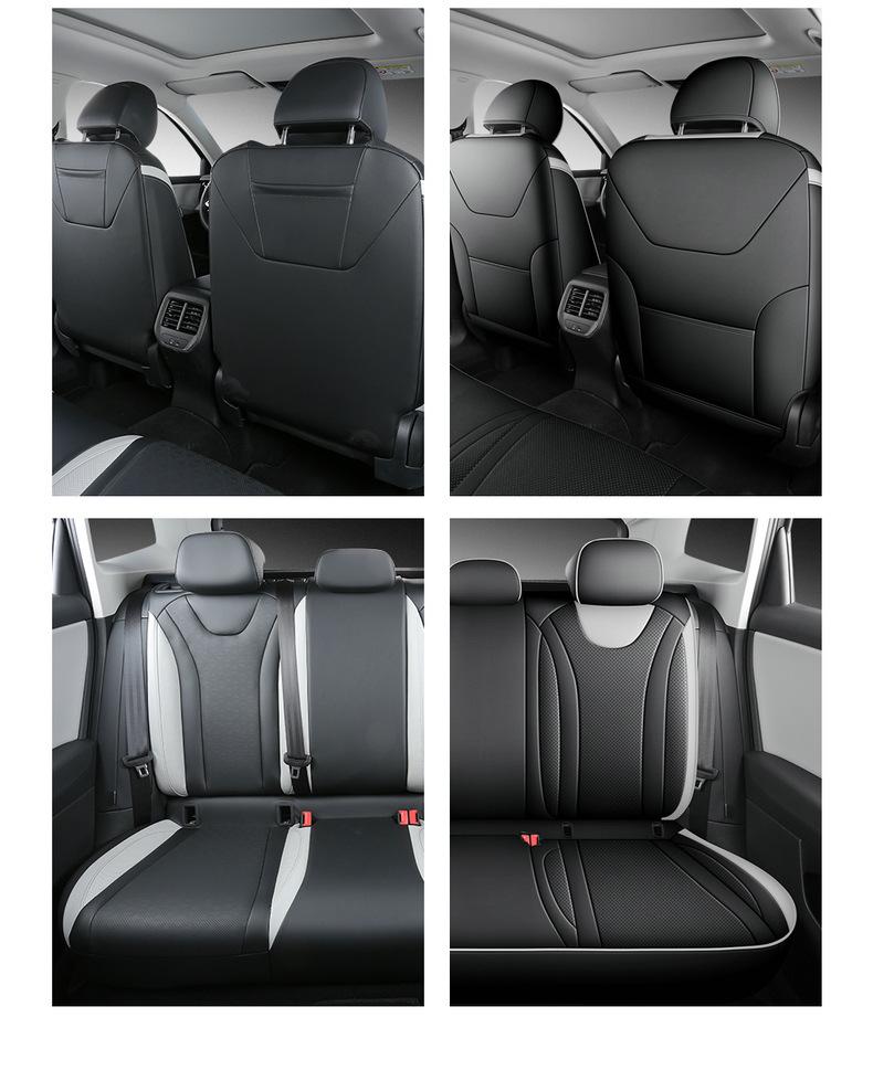 Breathable Full-Coverage Leather Seat Covers for 2026 VW Jetta VS8