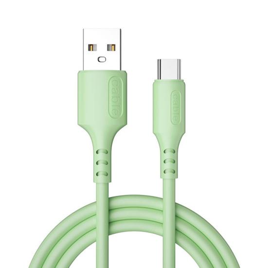 Data Cable Fast Transmission Anti-winding Type-C Charging Stable Liquid Silicone Charging Cable