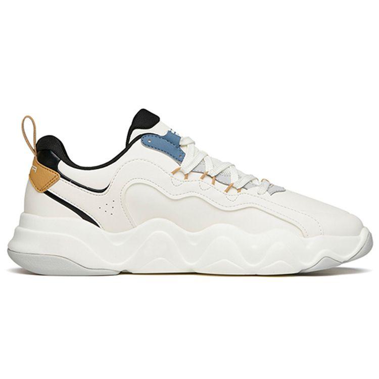 Anta Afterwave Non-Slip Low-Top Running Shoes Men Sneakers Black White Gray 112148068-6