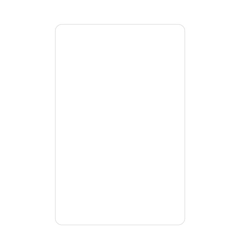 

For UMIDIGI A15 Tab Clear Screen Protector 0.3mm Arc Edge Tempered Glass Screen Film As Shown A
