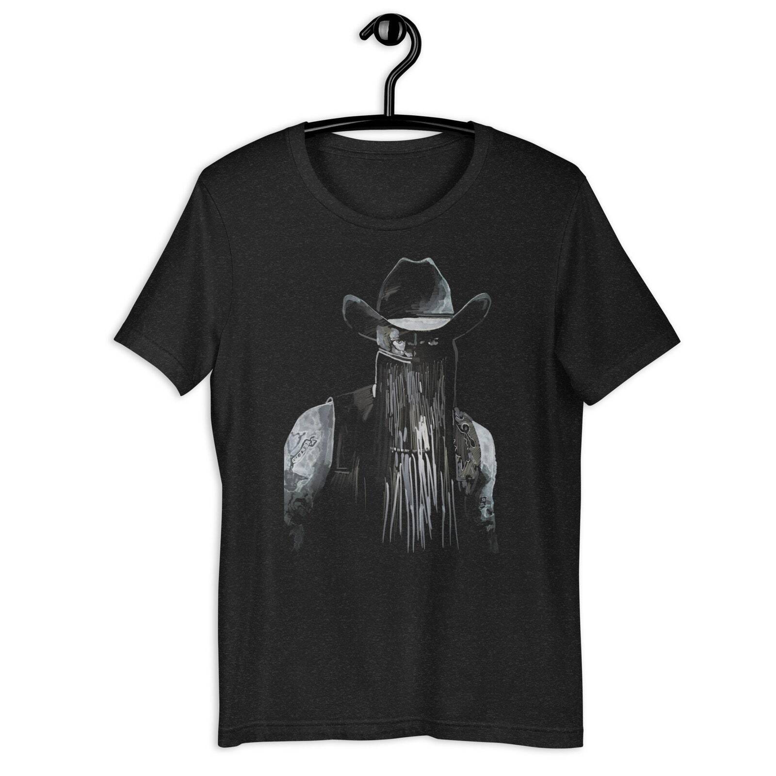 Orville Peck - Black and White - Unisex t-shirt XXXXL