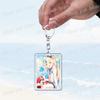 Cute Manga Sameko Saba Keychain Llavero Accessories Bag Cute Anime Kawaii Farming Charm Women's Keyrings Fans Gift