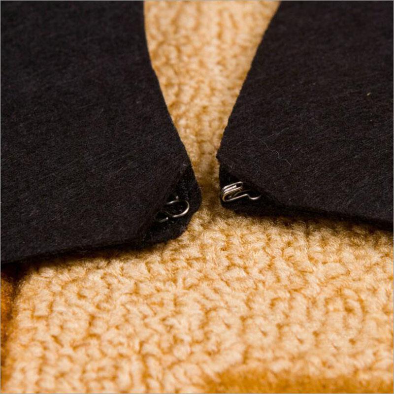 New Black Beading Fake False Collar for Women Punk Detachable Collars for Choker Rhinestone Beads Sewing Apparel Accessories