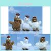 Charming Super Soft Plush Chicken Keychain Realistic Chick Stuffed Animal Decor