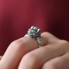 Retro Thai Silver Pixiu Rotatable Ring: Wealth-Attracting Adjustable Unisex Ethnic Style