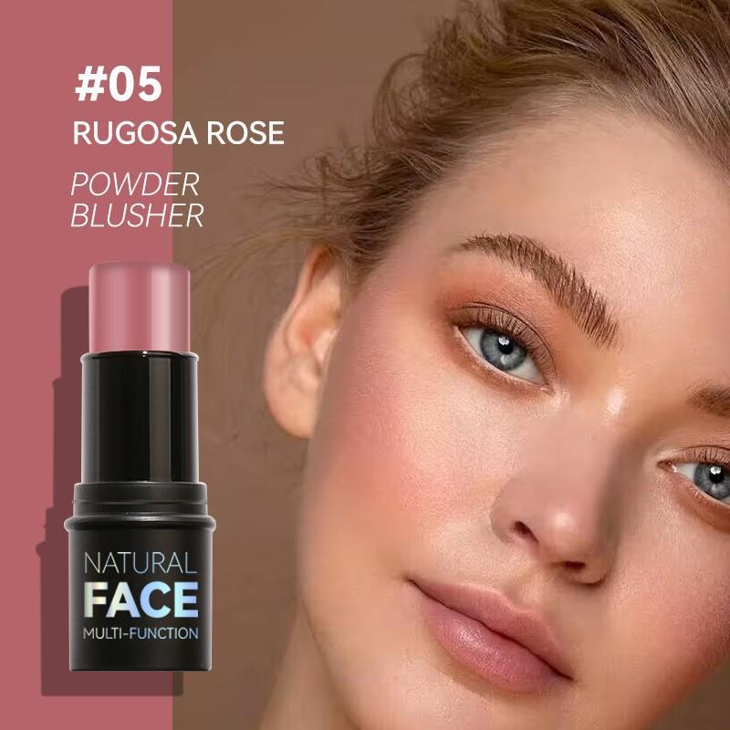 12-Color Highlight Grooming Stick, Stereo Brightening Shadow Stick Modified Contour Aegyo Sal Face Base Blush Stick