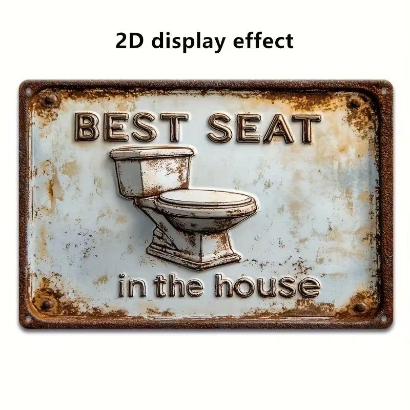Planetjuice wall art tive Metal Wall Art Sign x Cm