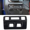 LHD! Fit For Subaru WRX STI 2015- Accessories  ABS Carbon Interior Head Light Switch Adjust Cover Trim 1pcs Car Styling
