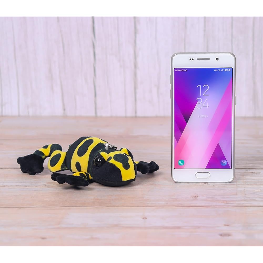 Takeoff Plush Keychain Strap Kio Bi Yadokugaeru Frog Design