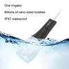 Cordless Dental Oral Irrigator Waterproof Whitening Large Capacity Oral Irrigator for Family ( White)