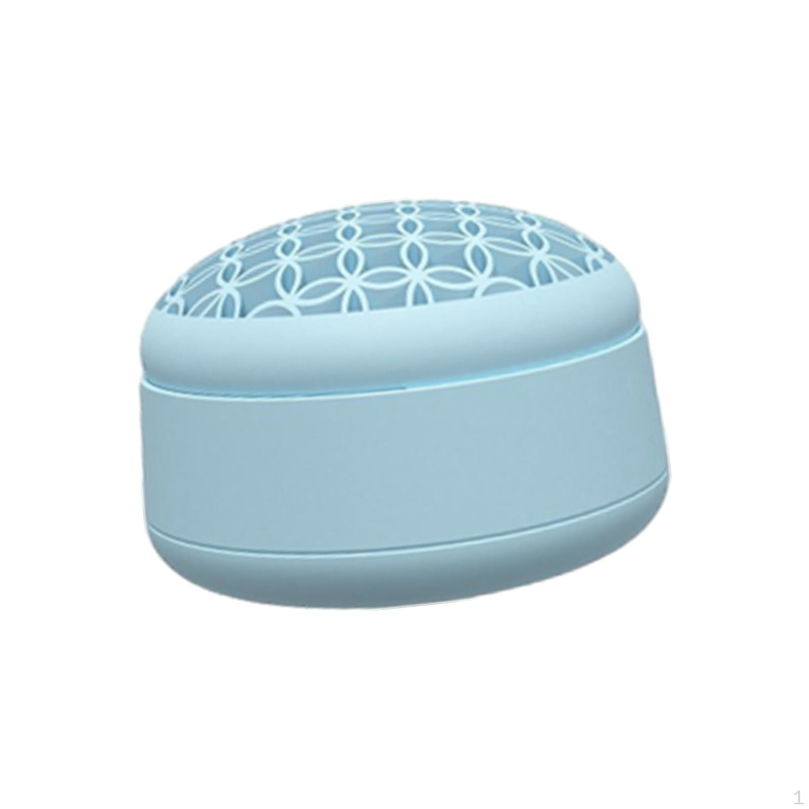 

Держатель для чистки кистей, силиконовая чашка, органайзер для кистей для макияжа для художественных принадлежностей, живописи синий