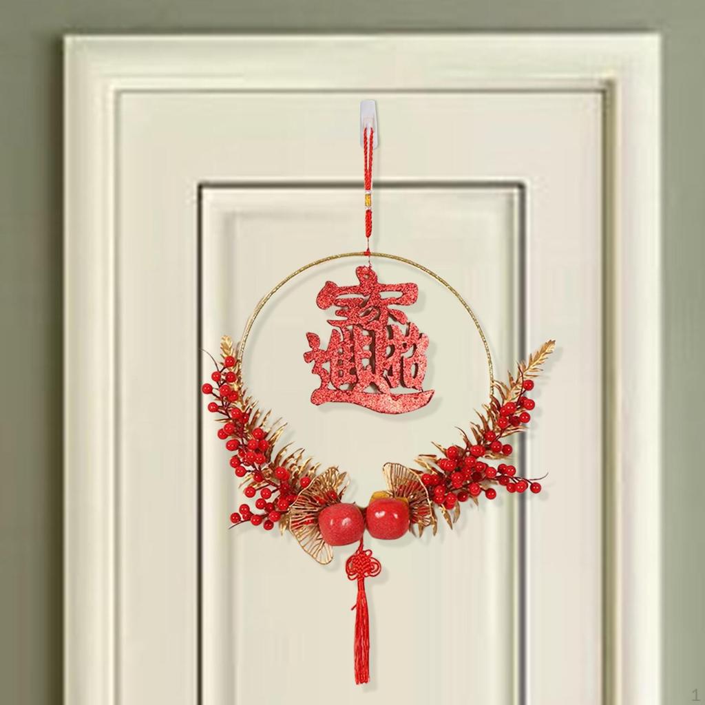 Chinese Year Hanging Pendant Charms Lunar Ornament for Window Festival Office