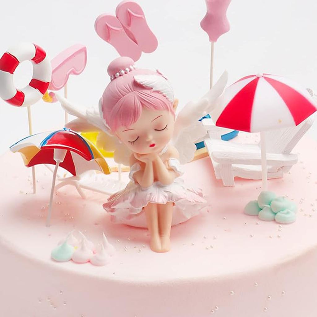 Cartoon Car Dashboard Decor Cute Auto Accessories for Women Birthday Gift Car Interior Ornament Creative Desktop Decoration