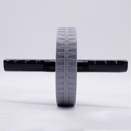 Useful Comfortable Grip Stable Abdominal Roller Wheel Fitness Gym Exercise Training