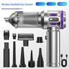 4-in-1 Handheld Car Vacuum: Brushless Motor, Electric Duster, Vacuum Pump & Inflator