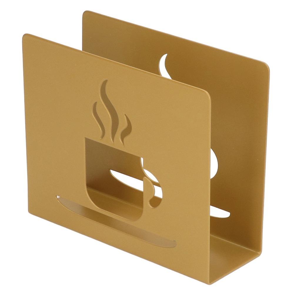 2PCS Freestanding Design Napkin Holder Stainless Steel Table Napkin Holder Restaurant Use