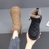 Versatile Warm Snow Boots Women's Winter New Velvet Thickened Non-slip Waterproof Fashion Snow Boots Women's Winter Cotton Shoes