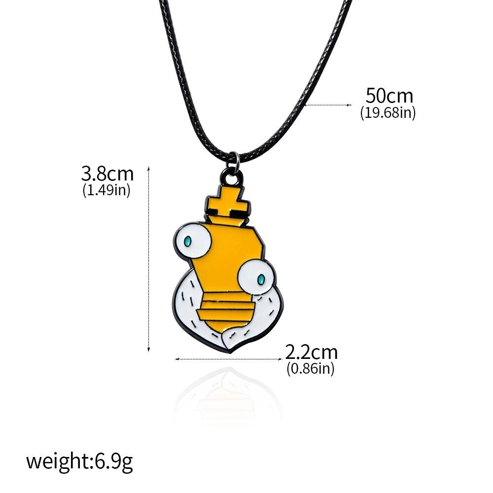 The Amazing Digital Circus Necklace Anime TADC Pomni Jax Caine Ragatha Pendant Necklace For Women Men Cosplay Jewelry Gift